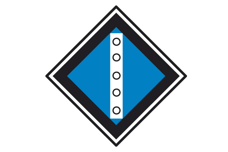 Знак «Поднять токоприемник»